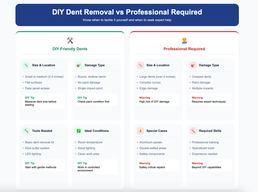 DIY dent removal tools and techniques