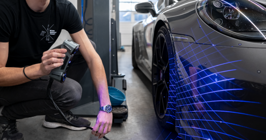 3D scanning precision measurement in collision repair