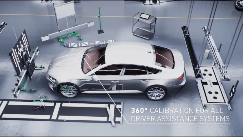 ADAS calibration after collision repair safety systems