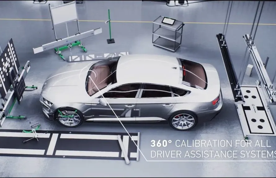 ADAS calibration after collision repair safety systems