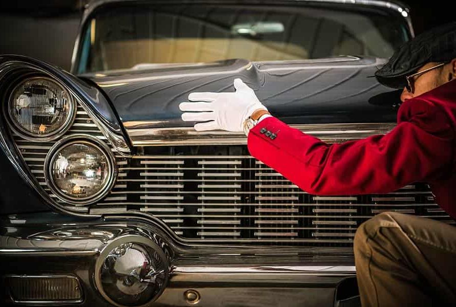 Classic car collision repair preserving automotive history