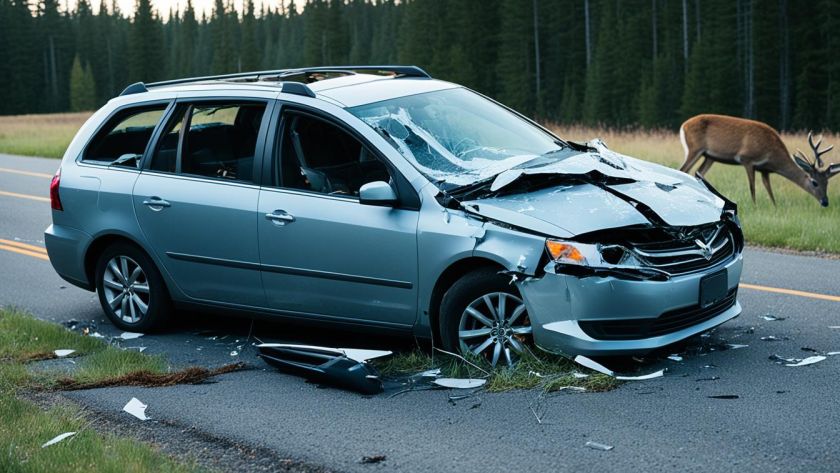 Deer collision prevention and vehicle repair guide