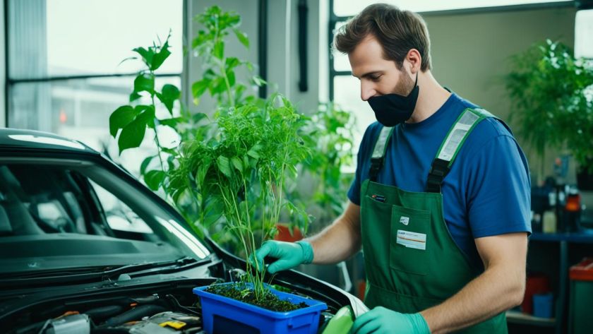 Eco-friendly green practices in auto body repair