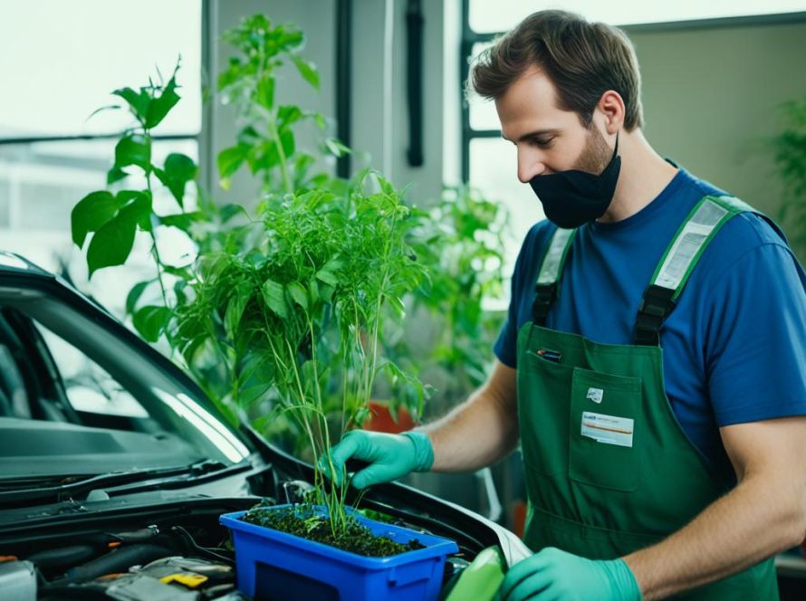 Eco-friendly green practices in auto body repair