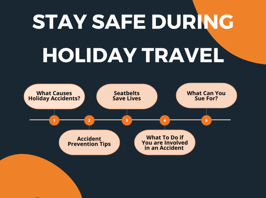 Holiday travel safety tips avoiding collisions during peak times