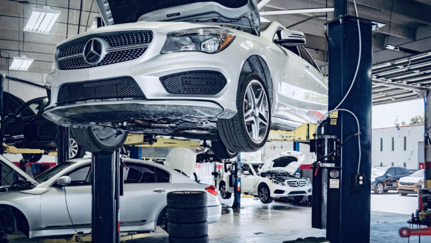 Luxury vehicle collision repair maintaining premium standards