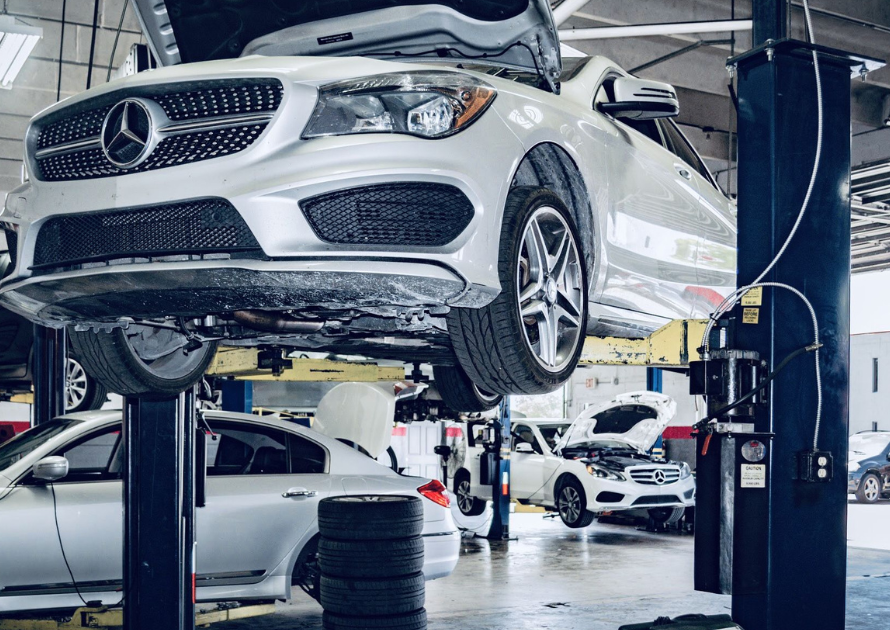 Luxury vehicle collision repair maintaining premium standards