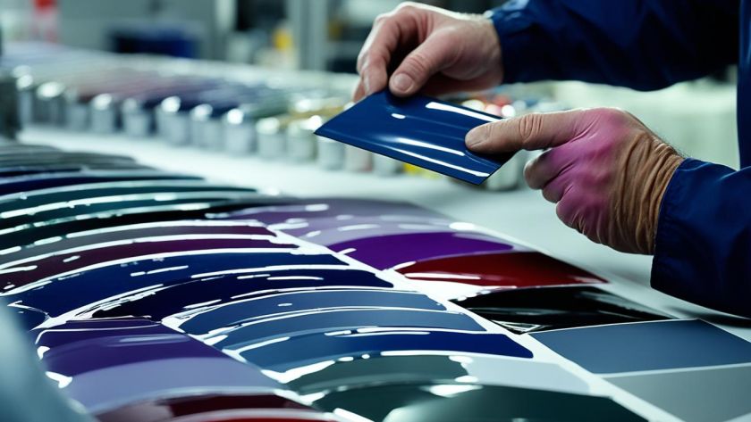 Paint matching technology for perfect color restoration