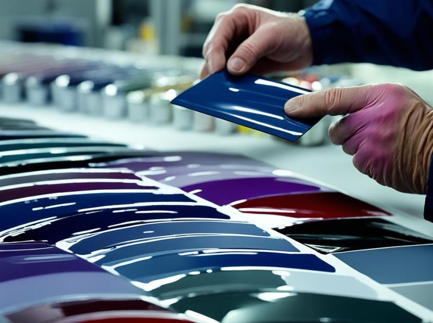 Paint matching technology for perfect color restoration